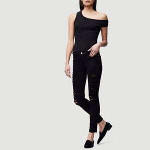 CLEARANCE  - Frame Denim Le Jeanne de Skinny Destroyed Jeans